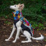 Jacke Softshell Blumen (mit Reißverschlüssen) – Bild 2