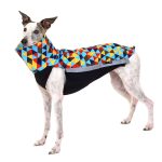 Jacke Softshell und Fleece Geometrisch (mit Reißverschlüssen)